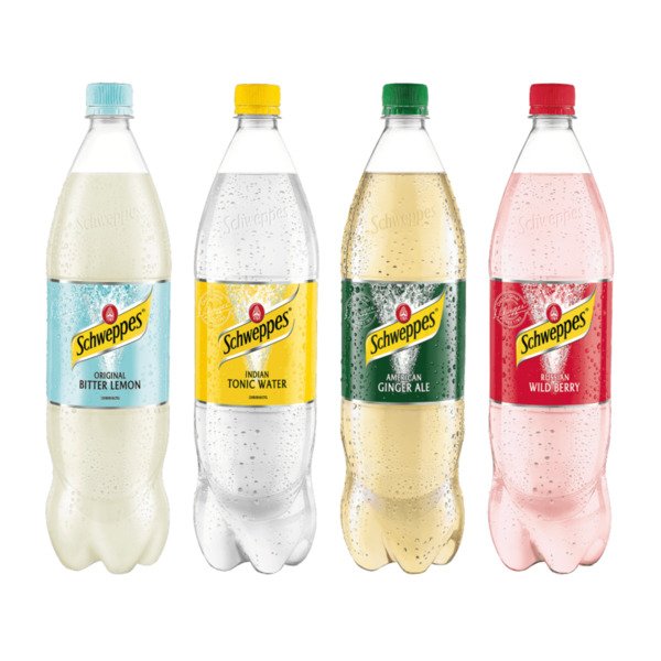 Ginger Ale² , Tonic Water⁵ , Bitter Lemon⁴’⁷, Wildberry 0,4l